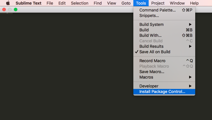 Sublime Text Config1